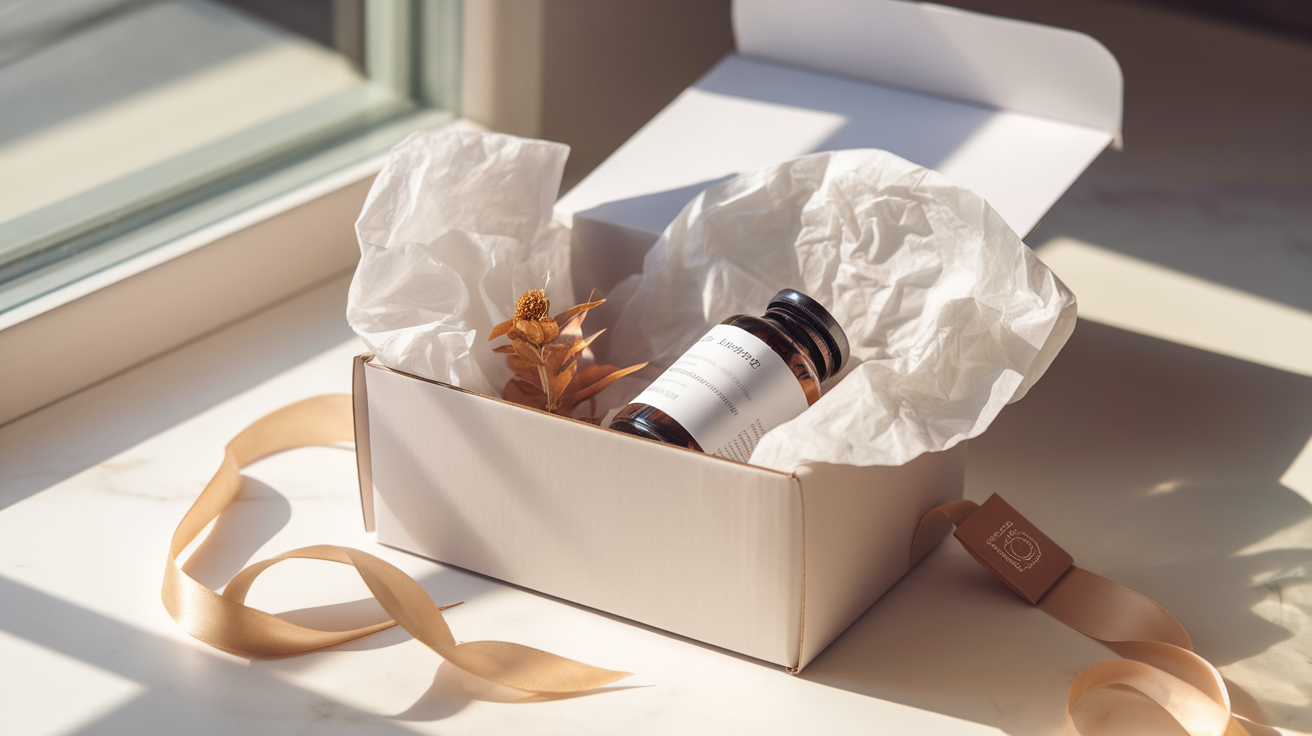 Balík FlexiVital Active připravený k odeslání